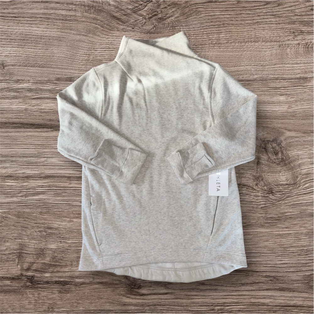 Athleta || Cozy Karma Twist Neck Sweatshirt